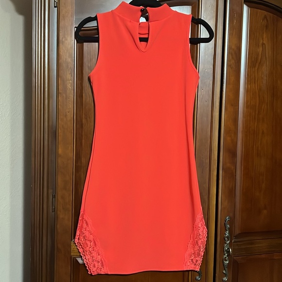 NWT NASTY GAL red dress Size 8 - Picture 5 of 10